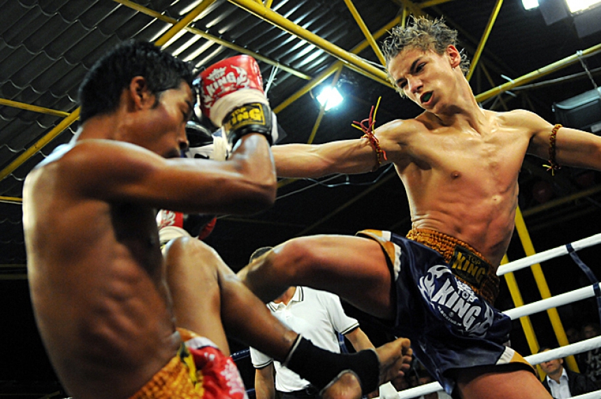 Muay Thai. Thai boxing. Real fights 5