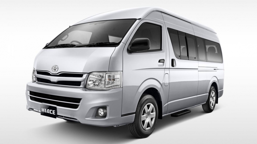 Don Muang → Pattaya, minibus