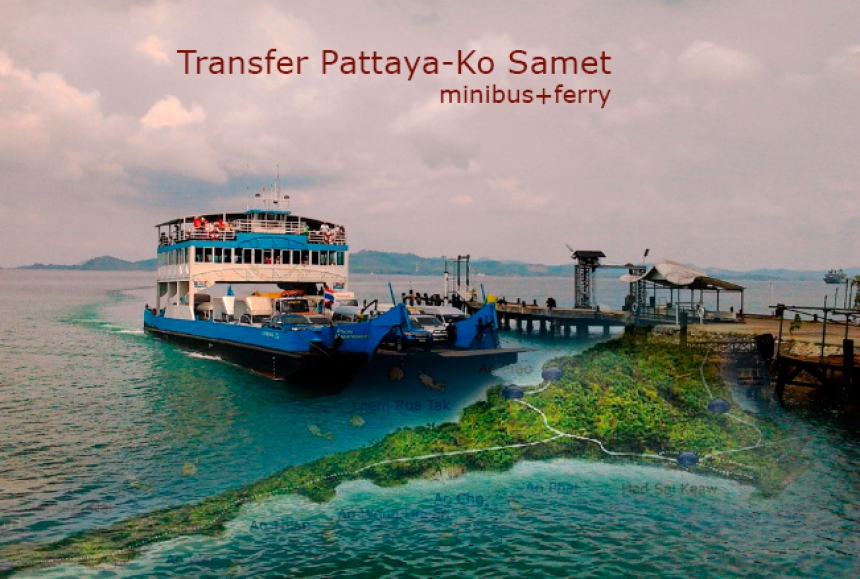 Koh Samet minibus and ferry