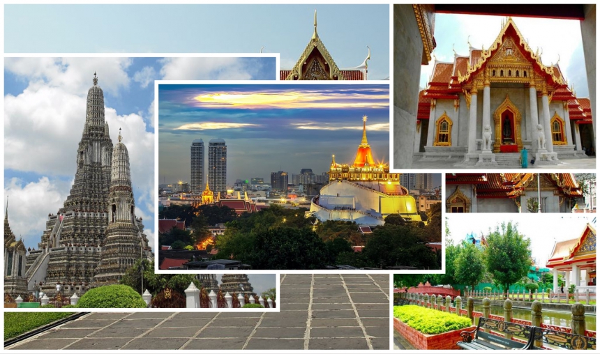 Bangkok for the Three Temples