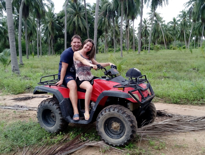 Экскурсия  Экстрим на квадроциклах ATV тур по джунглям