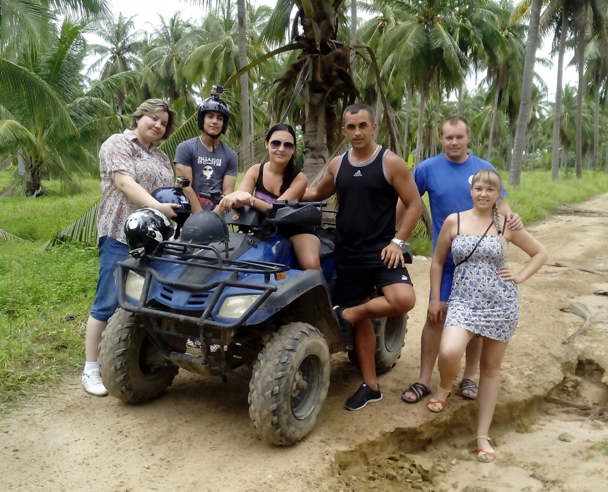 Экскурсия  Экстрим на квадроциклах ATV тур по джунглям