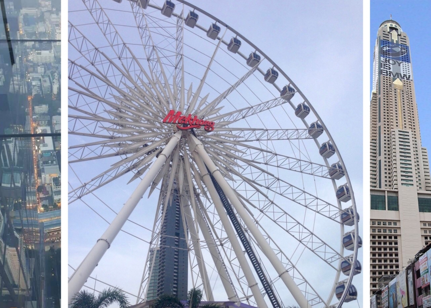 Экскурсия  Современный Бангкок + башня Маха Накхон + колесо обозрения*